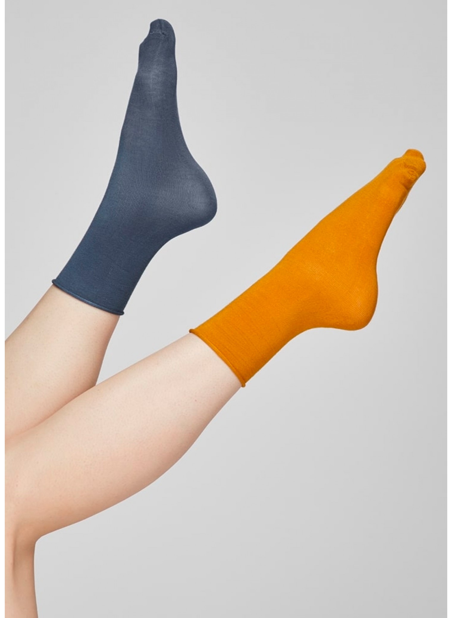 Шкарпетки G05 терракотовий/синій